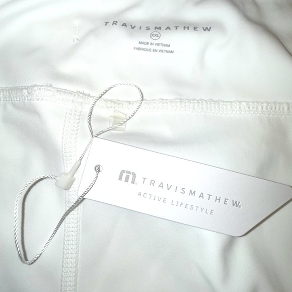 NWT Travis Mathew MOVEKNIT TIE SKORT - White XXL - Picture 10 of 13